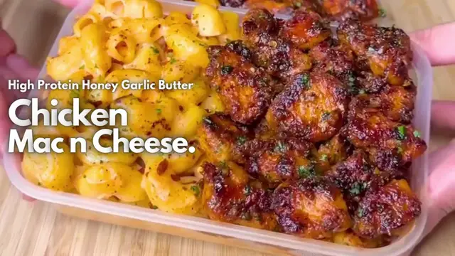 Video thumbnail for Quick Chicken Mac n Cheese | High Protein Recipe!