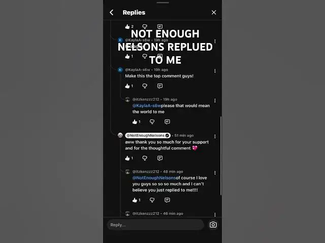 Video thumbnail for NOT ENOUGH NELSONS REPLIED TO ME AHHH @NotEnoughNelsons @nenfam #subscribe #viralvideo #viral