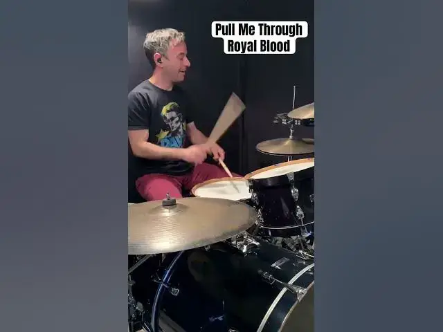 'Video thumbnail for “Pull Me Through” - Royal Blood | Drum Cover | Drum Lessons | Rock Songs On Drums'