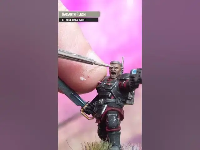 'Video thumbnail for SPEED PAINT Kasrkin - beginner tutorial part 2 #shorts'
