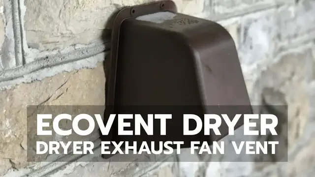 Video thumbnail for PRODUCT REVIEW SAMPLE: EcoVent Dryer Exhaust Fan Vent