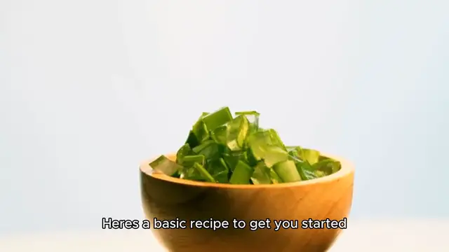 Video thumbnail for green goddess dressing recipe