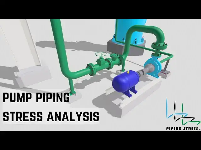 Video thumbnail for Pump Piping Stress Analysis - Centrifugal Pump Piping Design