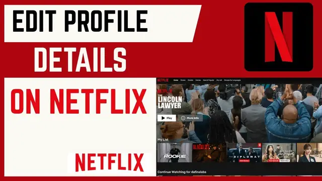 Video thumbnail for How To Edit Profile Details On Netflix Account
