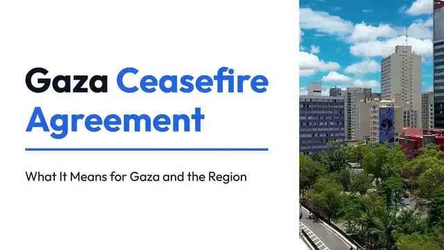 Video thumbnail for Gaza Ceasefire Agreement: What It Means for Gaza and the Region | A New Chapter for Peace and Recovery