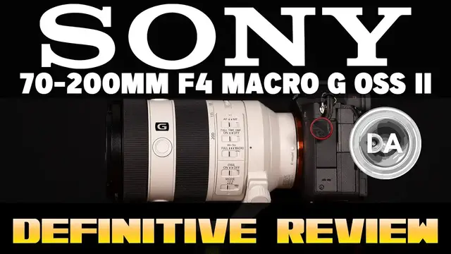 Video thumbnail for Sony 70-200mm F4 Macro G OSS II Definitive Review: The F4 Zoom to Get!