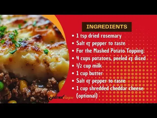 Video thumbnail for Shepherd’s Pie Recipe | Best Comfort Food for Family Meals