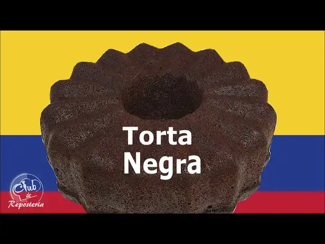 'Video thumbnail for Torta Negra Colombiana - La Original y Autentica'