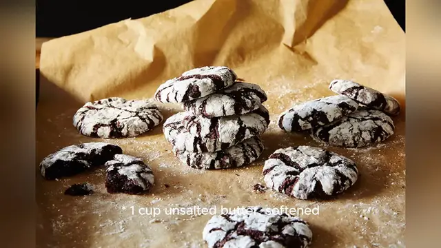 Video thumbnail for holiday cookie recipe
