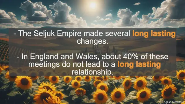 Video thumbnail for Long Lasting In Sentences - Examples Of Long Lasting In Sentences