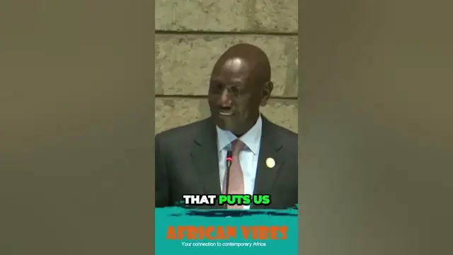Video thumbnail for WILLIAM RUTO SPEECH - Africa: Leading the Charge in Solving the Climate Crisis with Green Energy