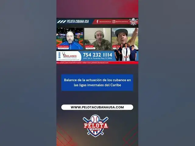 Video thumbnail for Balance de la actuación de los cubanos en las ligas invernales del Caribe