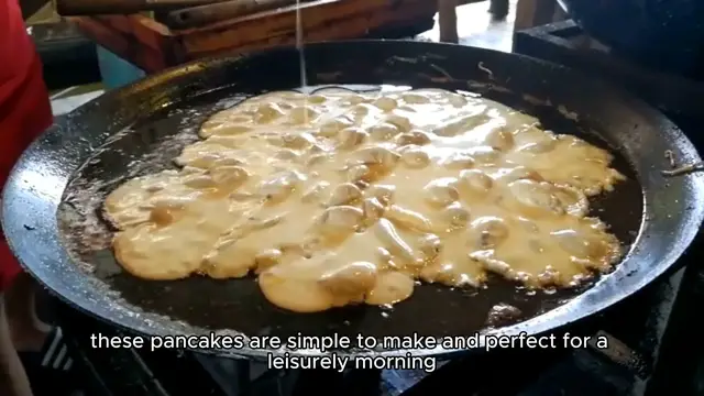 'Video thumbnail for Maple syrup Pancakes'