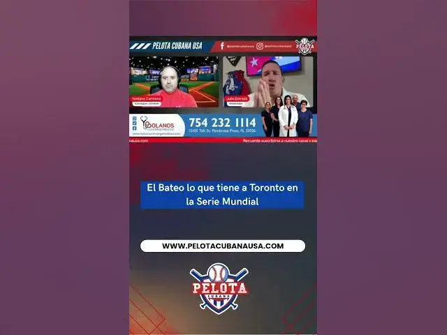 Video thumbnail for El Bateo es lo que tiene a Toronto en la Serie Mundial