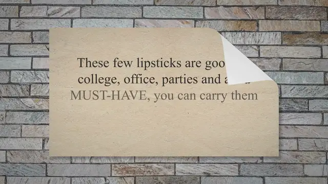 Video thumbnail for Top 15 Affordable Lipsticks That Look Stunning on Everyone - Top 15