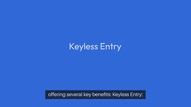 Video thumbnail for Smart Locks For Apartments