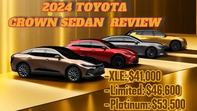 Video thumbnail for 2024 Toyota Crown Sedan Review