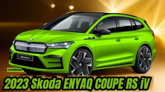 Video thumbnail for The  2023 Skoda ENYAQ COUPE RS iV Review - Electric Cars -