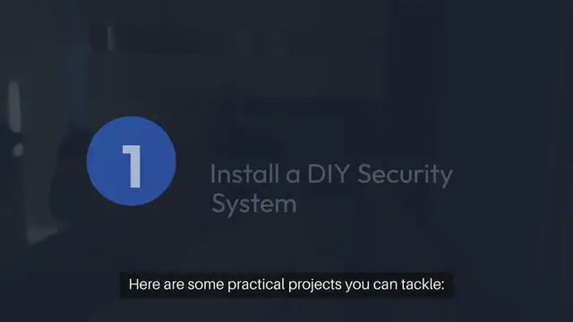 'Video thumbnail for DIY Home Security Projects'