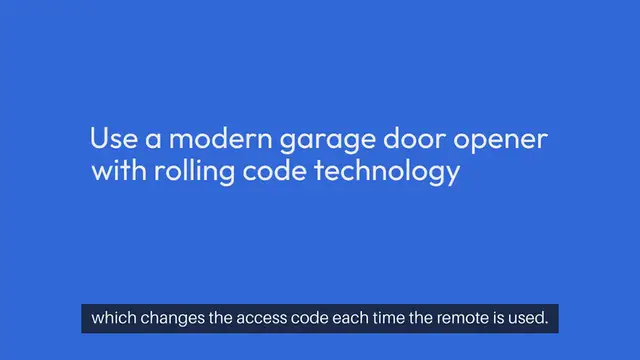 Video thumbnail for How To Secure Your Garage