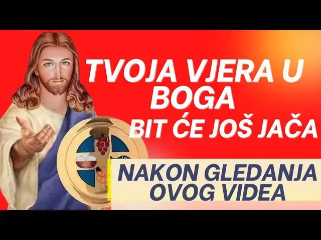 Video thumbnail for TVOJA VJERA U BOGA BIT ĆE JOŠ JAČA NAKON GLEDANJA OVOG VIDEA