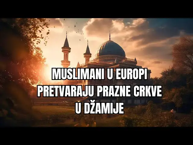 Video thumbnail for Muslimani u Europi pretvaraju prazne crkve u džamije