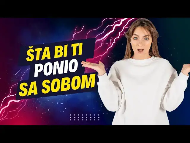 Video thumbnail for ŠTA BI TI PONIO SA SOBOM ??