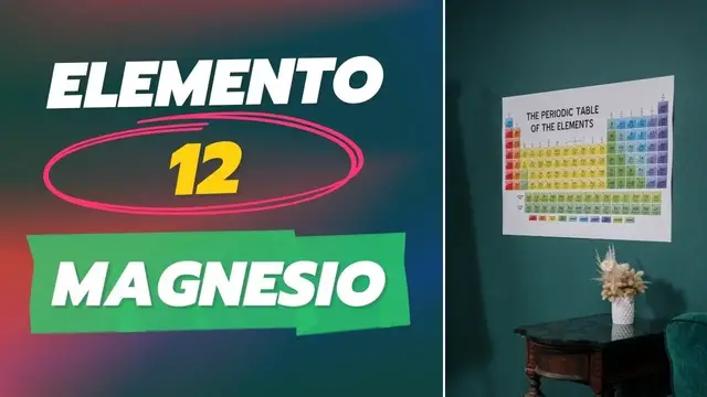 'Video thumbnail for 💥 Magnesio [Elemento 12] | Qué es, características, propiedades, alimentos y más'