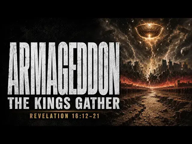 Video thumbnail for The End of the World Revelation 16:12-21 Judgment at Armageddon: The Seventh Bowl and Final Plagues
