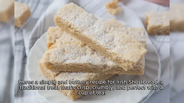Video thumbnail for Irish Shortbread Recipe