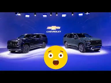 'Video thumbnail for 2025 Chevrolet Suburban & Tahoe -  FIRST LOOK'