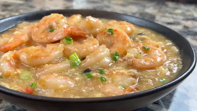 'Video thumbnail for Shrimp With Lobster Sauce Recipe (720p 60fps)'