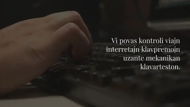 Video thumbnail for Mekanika Klavaro Testo | Ŝaltilo Tester Enreta