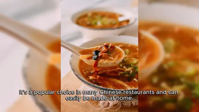 Video thumbnail for Hot and sour soup Recipe