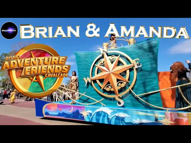 Video thumbnail for Disney's Adventure Friends Cavalcade - Magic Kingdom - Walt Disney World -  2022
