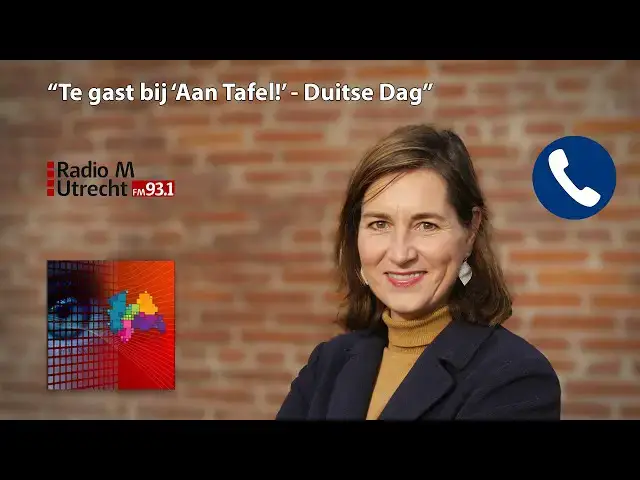 Video thumbnail for 2025-01-17 Ulrike Nagel vertelt in "Aan Tafel!" op Radio M Utrecht over de podcast "Over de Muur".
