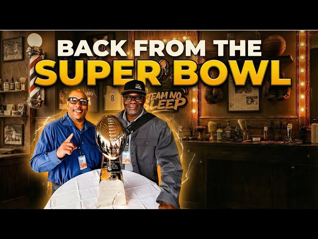 Video thumbnail for Team NO Sleep - Back From The Super Bowl 🏈 📱