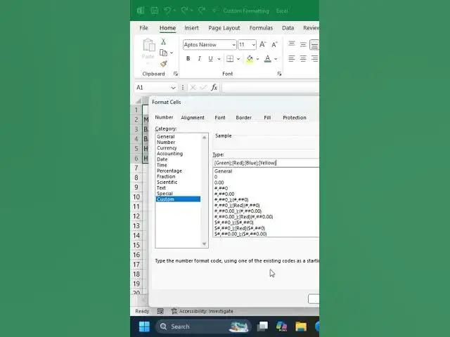 Video thumbnail for Auto Change Text Color in Excel Using Custom Number Formatting #excelwithbrainbell #excel