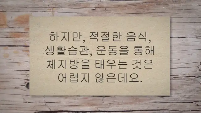 Video thumbnail for 19가지 체지방 태우기 방법으로 건강한 몸매 만들기