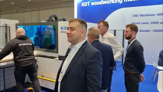 Video thumbnail for WoodMatic-KDT la Ligna 2023