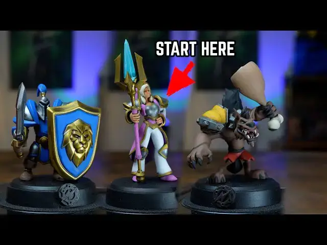 'Video thumbnail for 5 Essential Miniature Painting Tips for Beginners!'