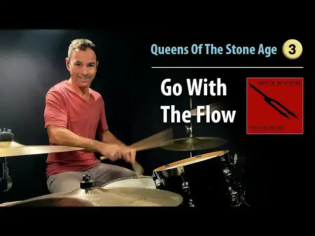 Video thumbnail for "Go With The Flow" - Queens Of The Stone Age | Drum Cover | Drum Lesson | Rock Songs On Drums