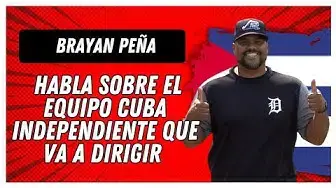 Video thumbnail for El Director del EQUIPO CUBA INDEPENDIENTE Brayan Peña habla ante la Prensa