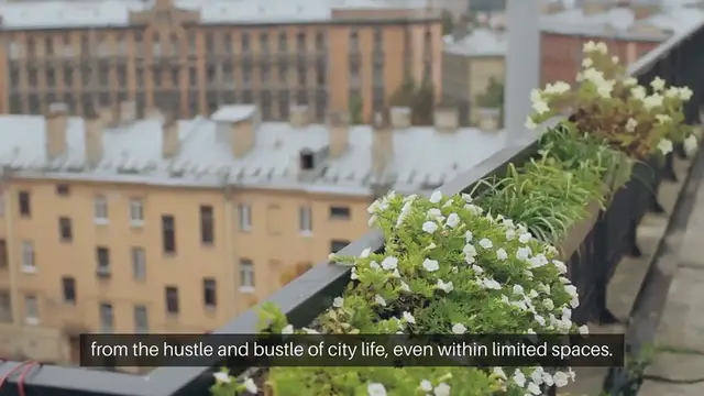 Video thumbnail for Cottage Gardening for Urban Dwellers Make