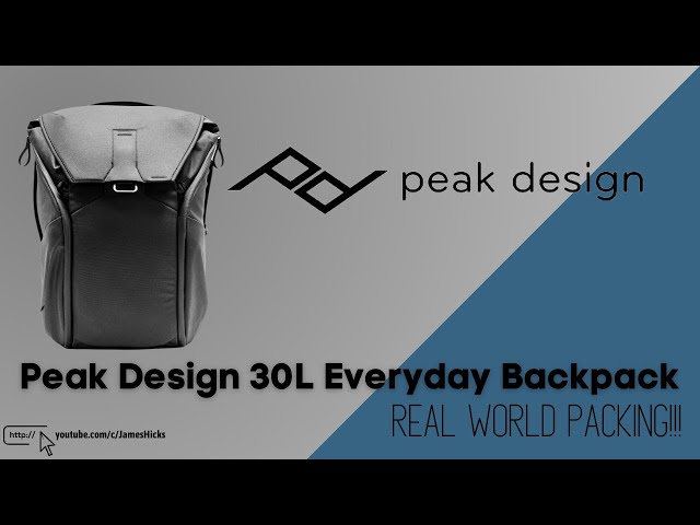 Video thumbnail for What's In My Peak Design 30L Everyday Backpack