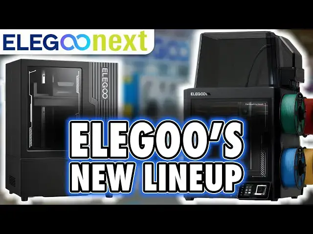 Video thumbnail for Jupiter 2, Carbon 2, Giant Washer, Saturn 5 & Mars 6 When? – Elegoo Went Mad at Formnext 2025!