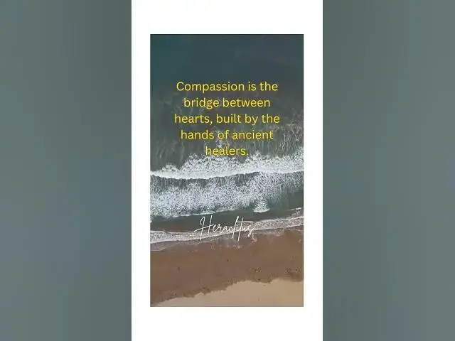 Video thumbnail for "Compassion: The Bridge of Ancient Healers" #shorts