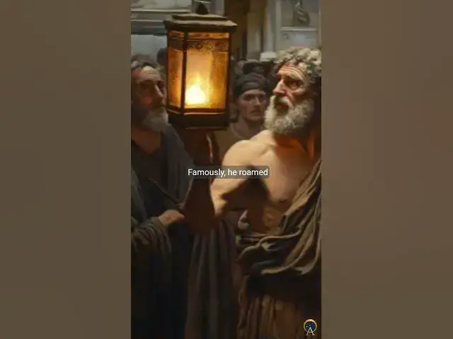 'Video thumbnail for Diogenes The Crazy Greek Philosopher Plato Called ‘Socrates Gone Mad’!'