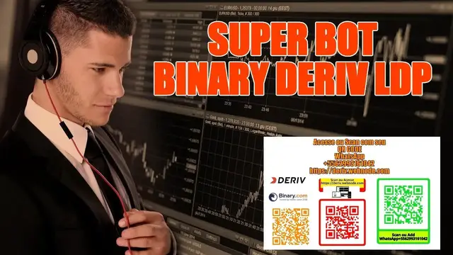 Video thumbnail for 🔴💰ROBÔ SUPER BOT  BINARY DERIV LDP | GANHE MUITO DINHEIRO