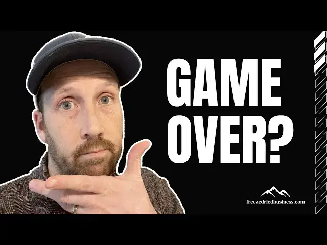 Video thumbnail for Is Freeze-Drying Already DEAD?